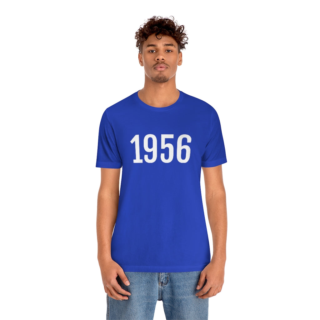 T-Shirt 1956 Tee Shirt with Numbers On Them for Numbered T-Shirt Outfit Numerology Aesthetic Petrova Designs