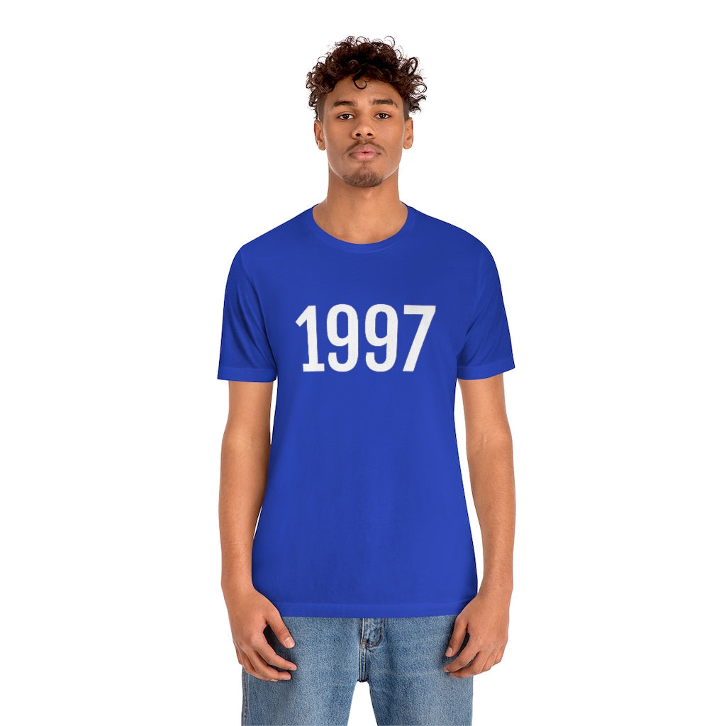 T-Shirt 1997 Tee Shirt with Numbers On Them for Numbered T-Shirt Outfit Numerology Aesthetic Petrova Designs