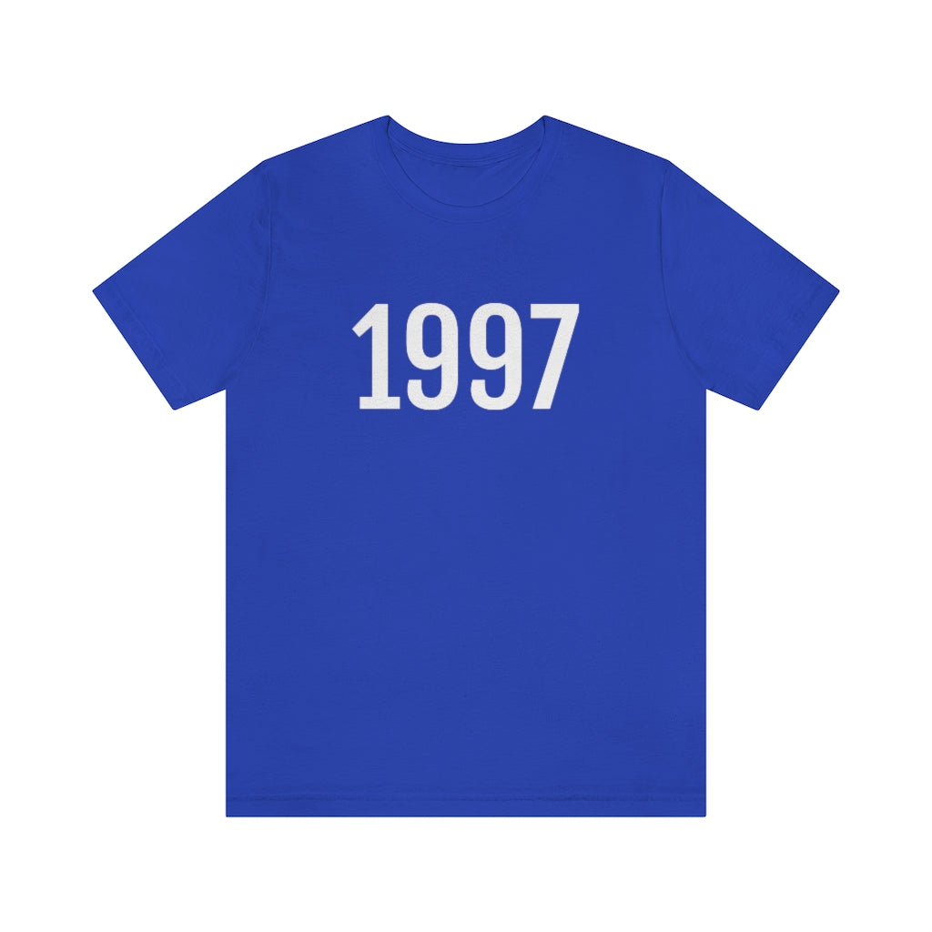 True Royal T-Shirt 1997 Tee Shirt with Numbers On Them for Numbered T-Shirt Outfit Numerology Aesthetic Petrova Designs