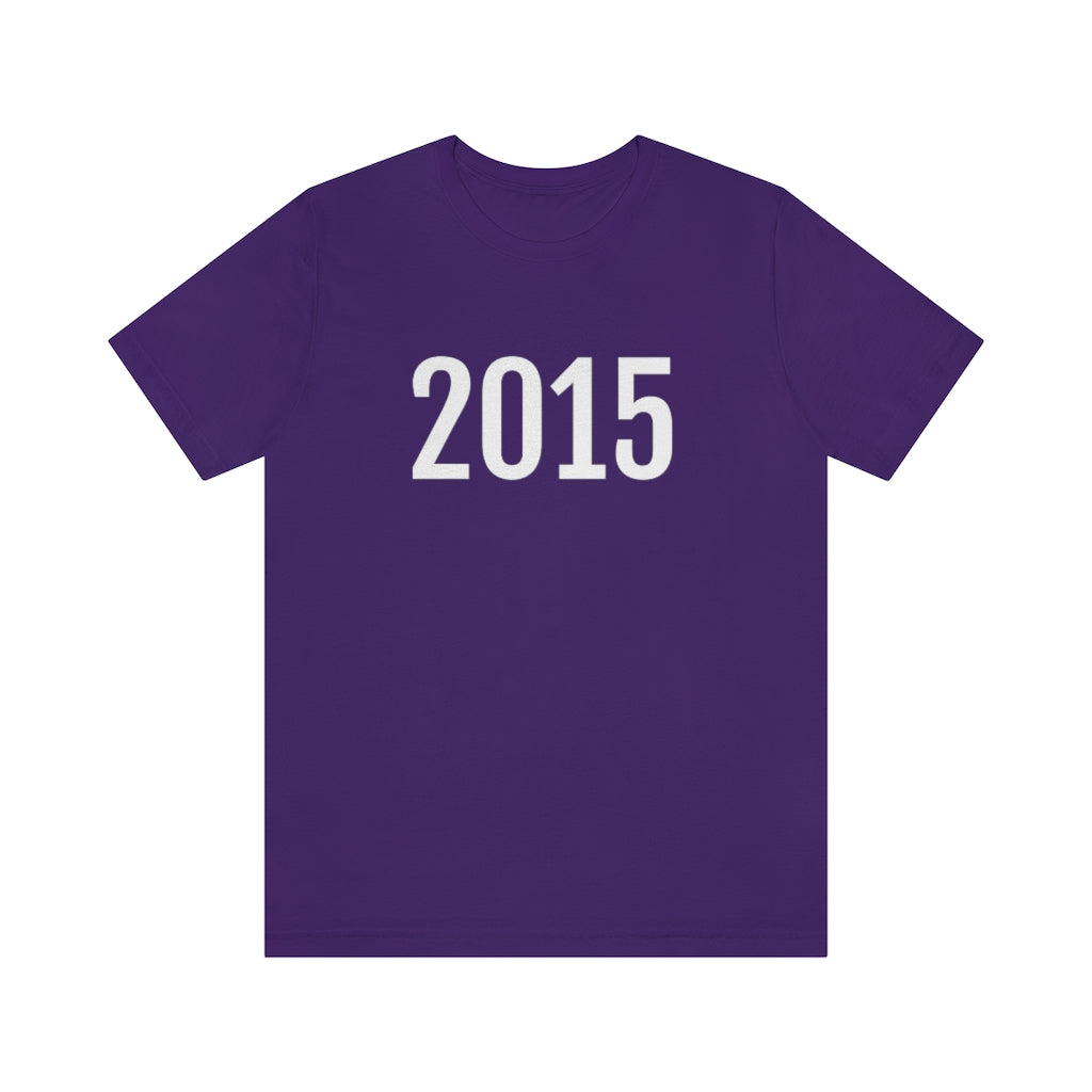 Team Purple T-Shirt 2015 Numbered Tee Shirt with Numbers On Them for Numbered T-Shirt Outfit Petrova Designs