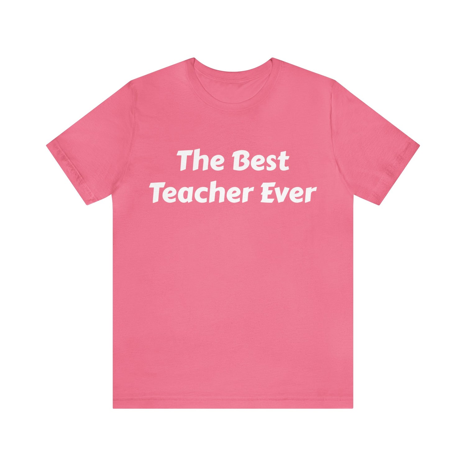 T-Shirt for Teacher | Teachers Gift Idea Charity Pink T-Shirt Petrova Designs