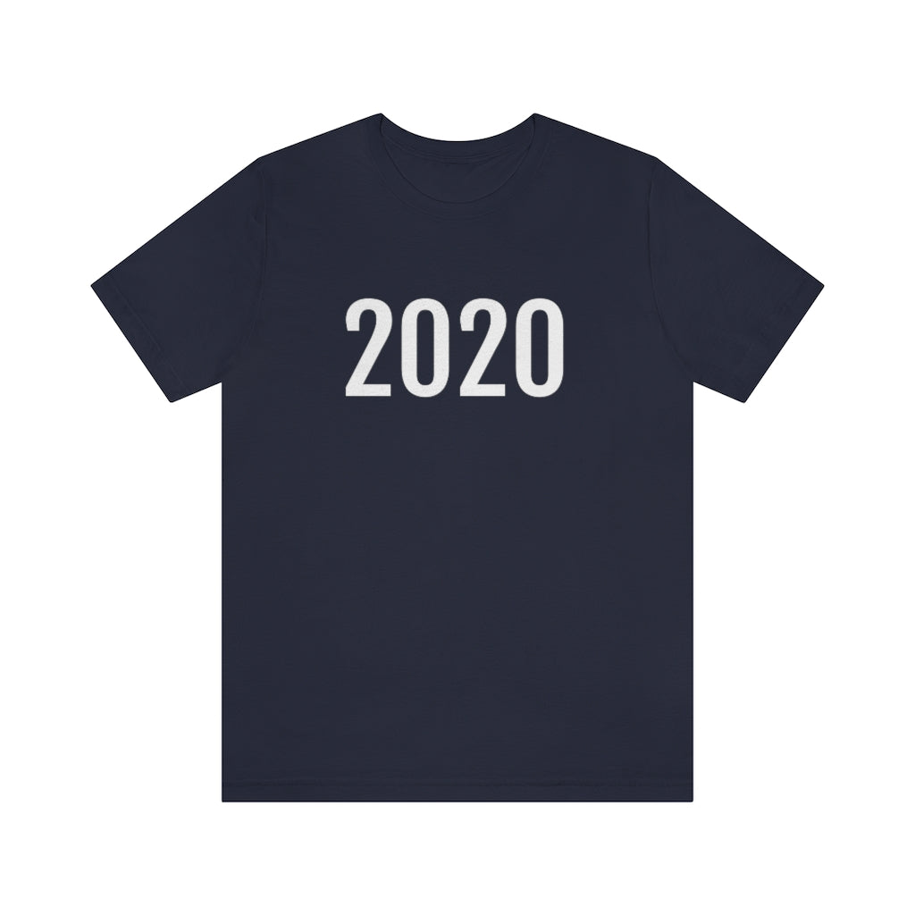 Navy T-Shirt 2020 Numbered T Shirt with Number On Them for Angel Number Tshirt Outfit Petrova Designs