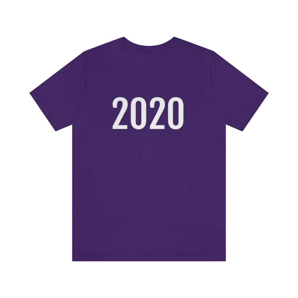 Team Purple T-Shirt 2020 Numbered T Shirt with Number On Them for Angel Number Tshirt Outfit Petrova Designs