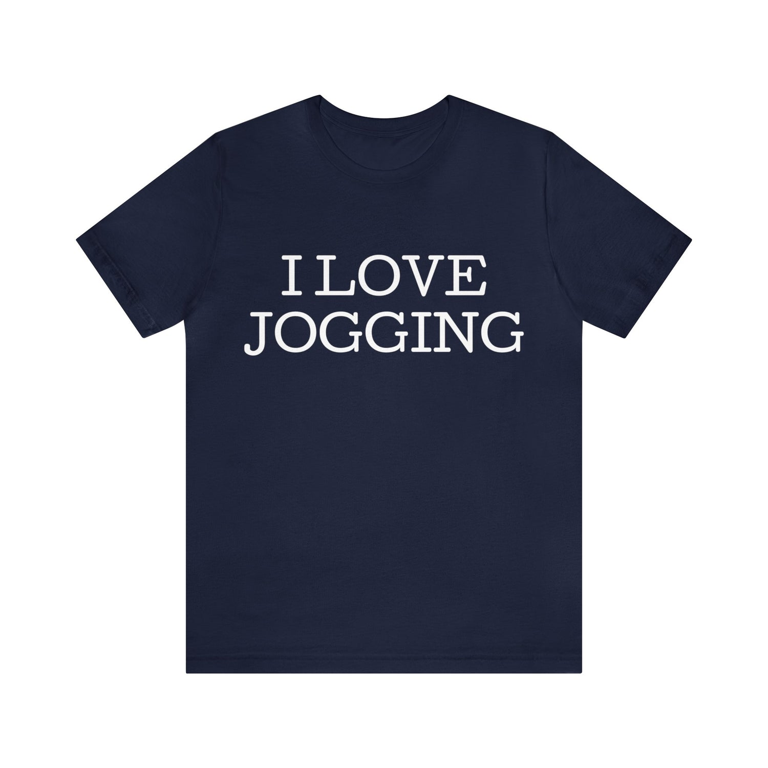 Joggers T-Shirt | Jogger Gift Idea Navy T-Shirt Petrova Designs