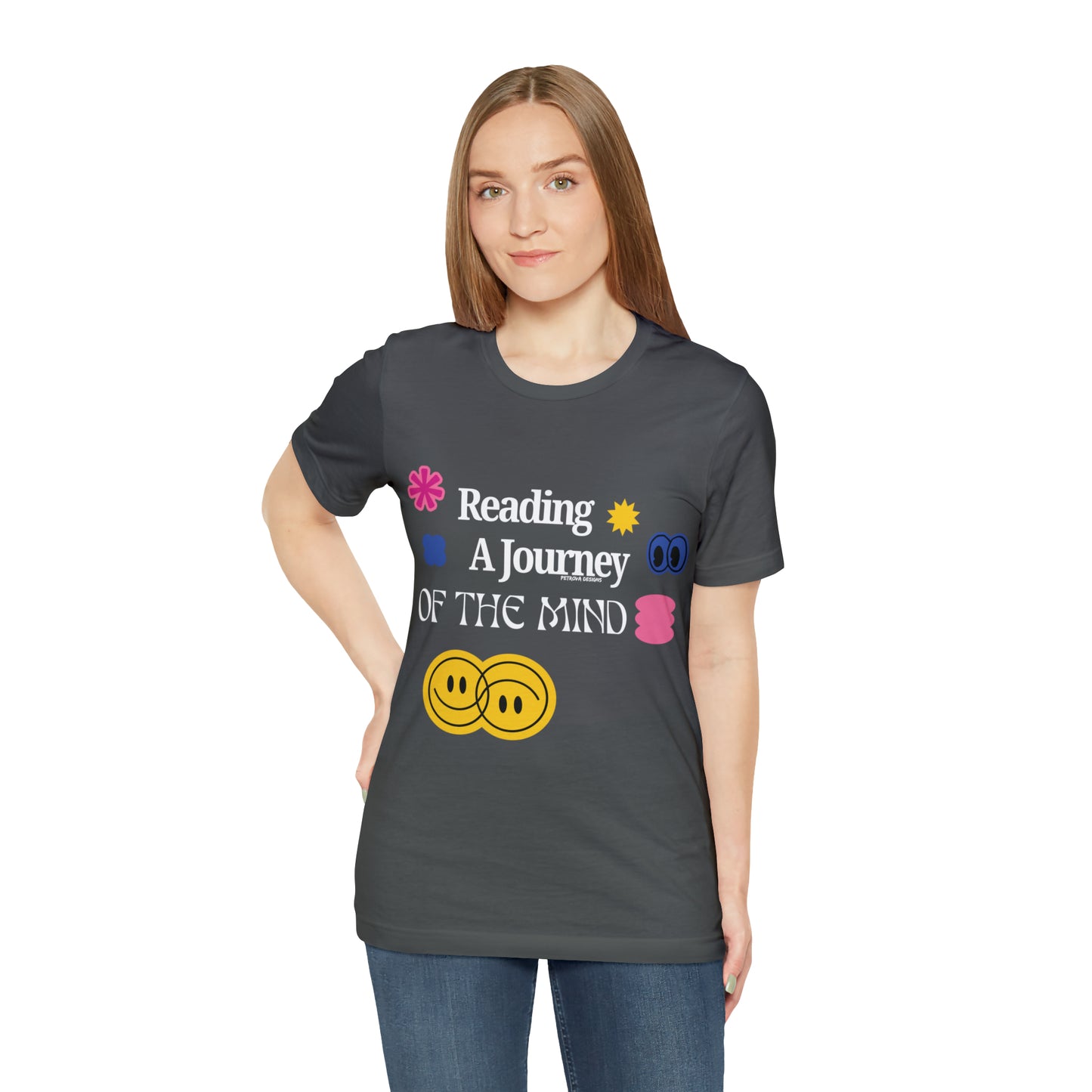 Reader T-Shirt | Reader Gift Idea | For Reading Lovers T-Shirt Petrova Designs