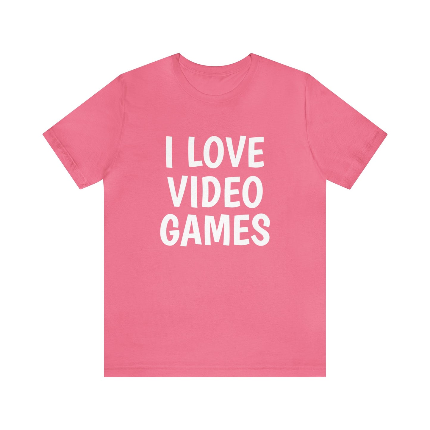 Video Gamer T-Shirt | Gaming Enthusiast Apparel Charity Pink T-Shirt Petrova Designs