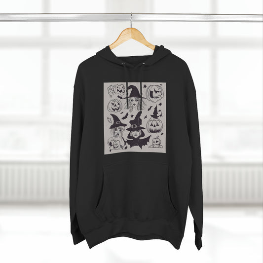 Black Hoodie Halloween Sweatshirt Aesthetic for Hoody Halloween Costume this Fall Petrova Designs