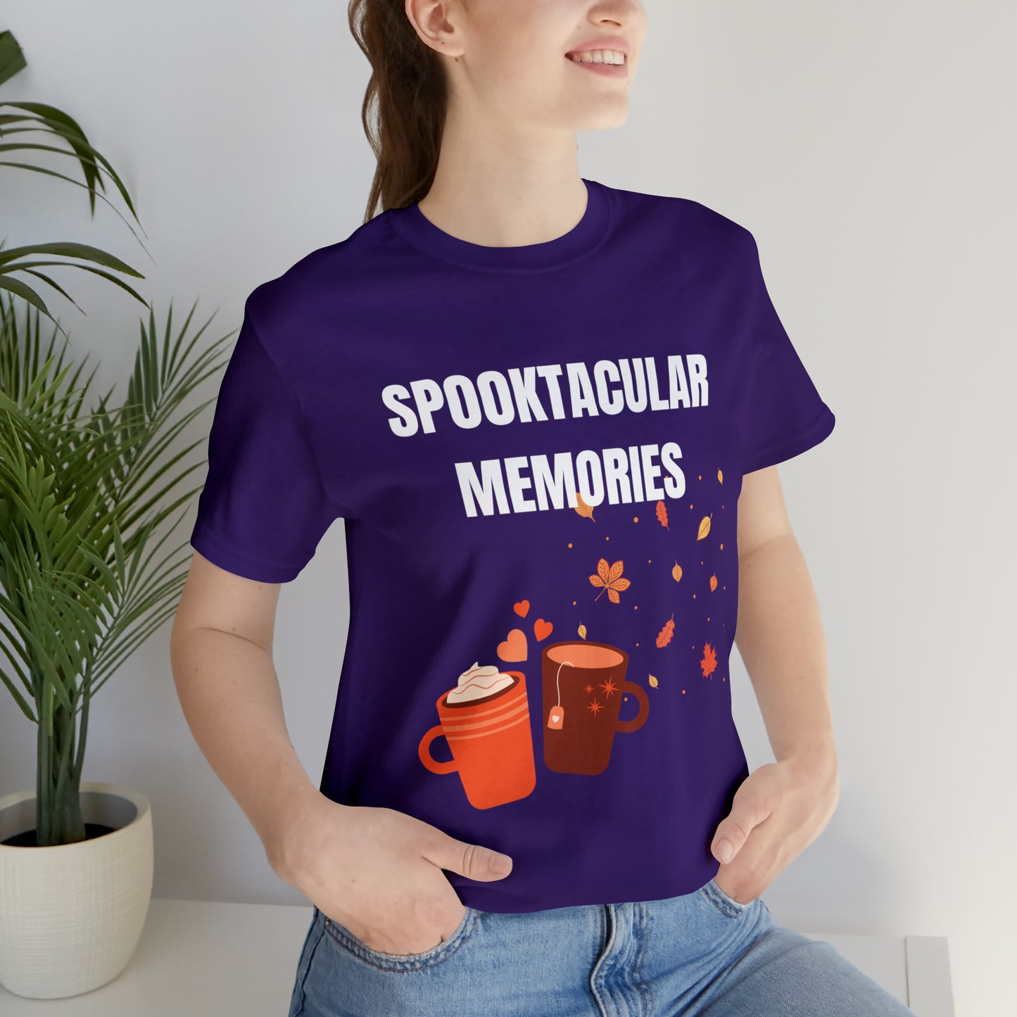 Fall Season T-Shirt | For Autumn Lovers Team Purple T-Shirt Petrova Designs