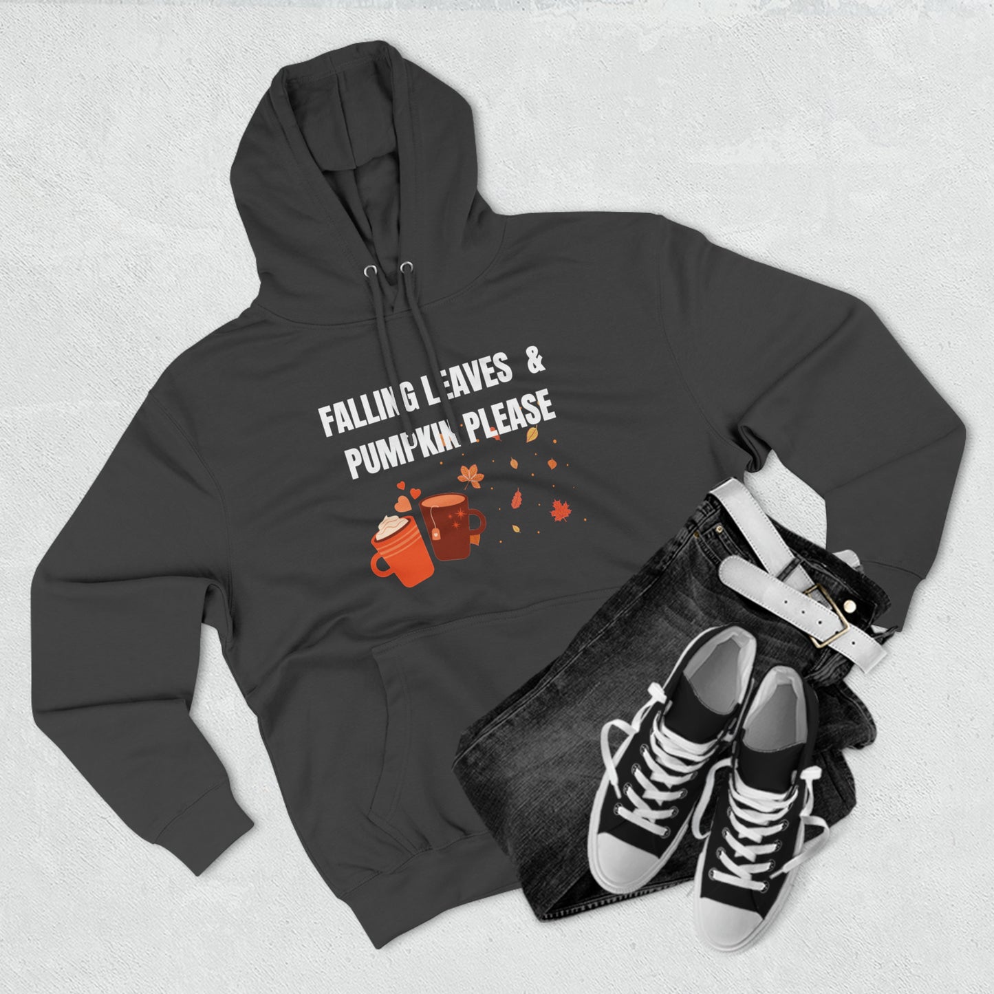 Hoodie Pumpkin Spice Hoodie | Fall Season Lover Sweatshirt Petrova Designs