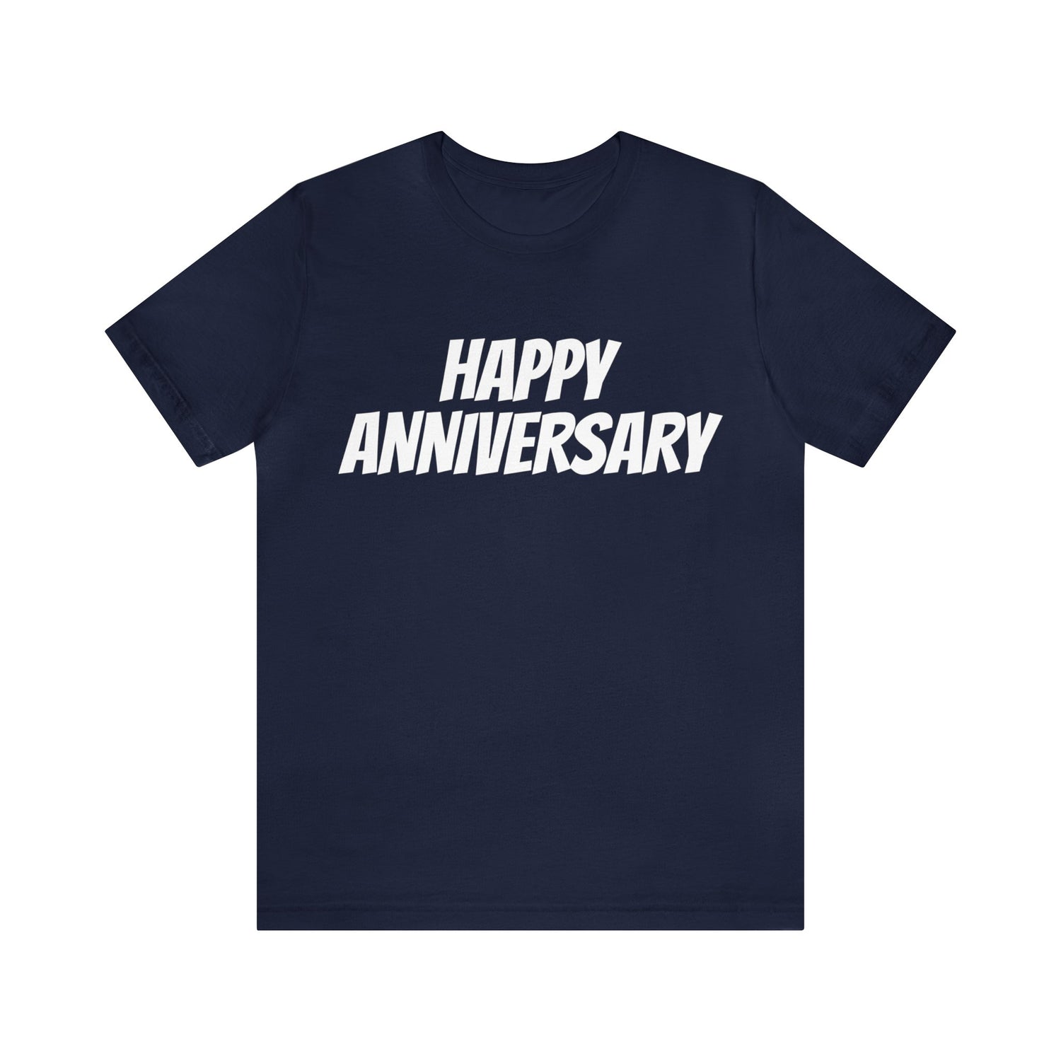 Navy T-Shirt Tshirt Gift for Friends and Family Short Sleeve T Shirt Anniversary Petrova Designs