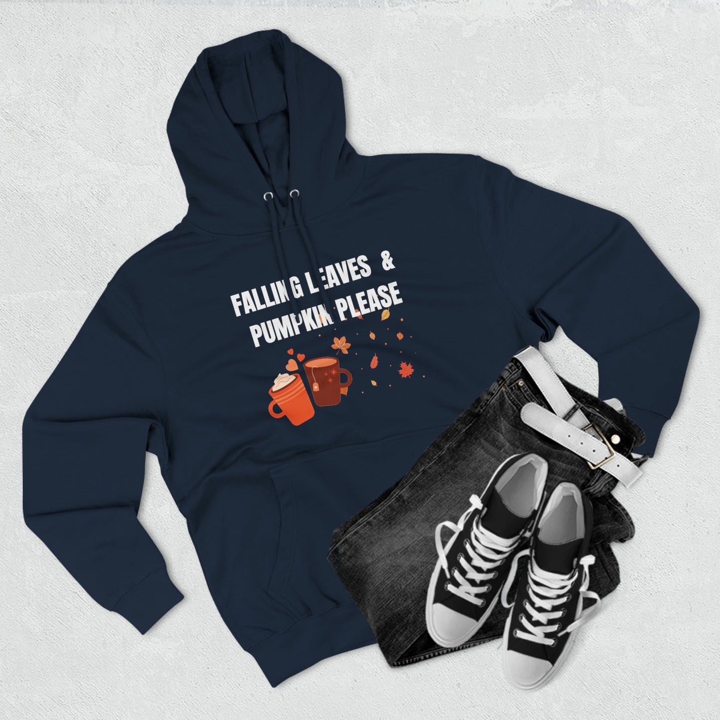 Hoodie Pumpkin Spice Hoodie | Fall Season Lover Sweatshirt Petrova Designs