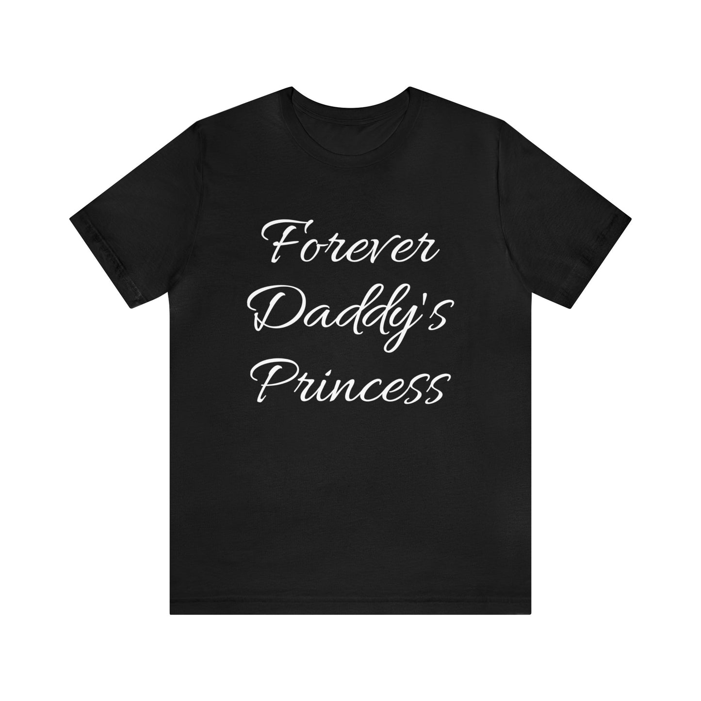 T-shirt for Daughter From Dad | Daughter T-Shirt Black T-Shirt Petrova Designs