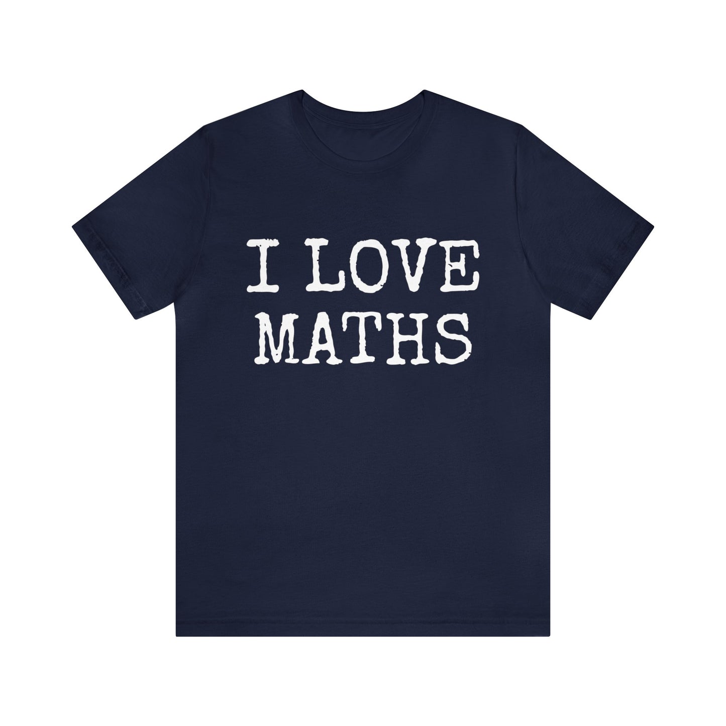 Maths Enthusiast Gift Idea | Maths T-Shirt Navy T-Shirt Petrova Designs