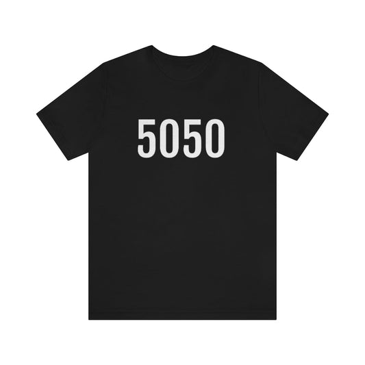 Black T-Shirt 5050 T-Shirt Angel Number Tee Shirt with Numbers On Them for Numbered Outfit Petrova Designs