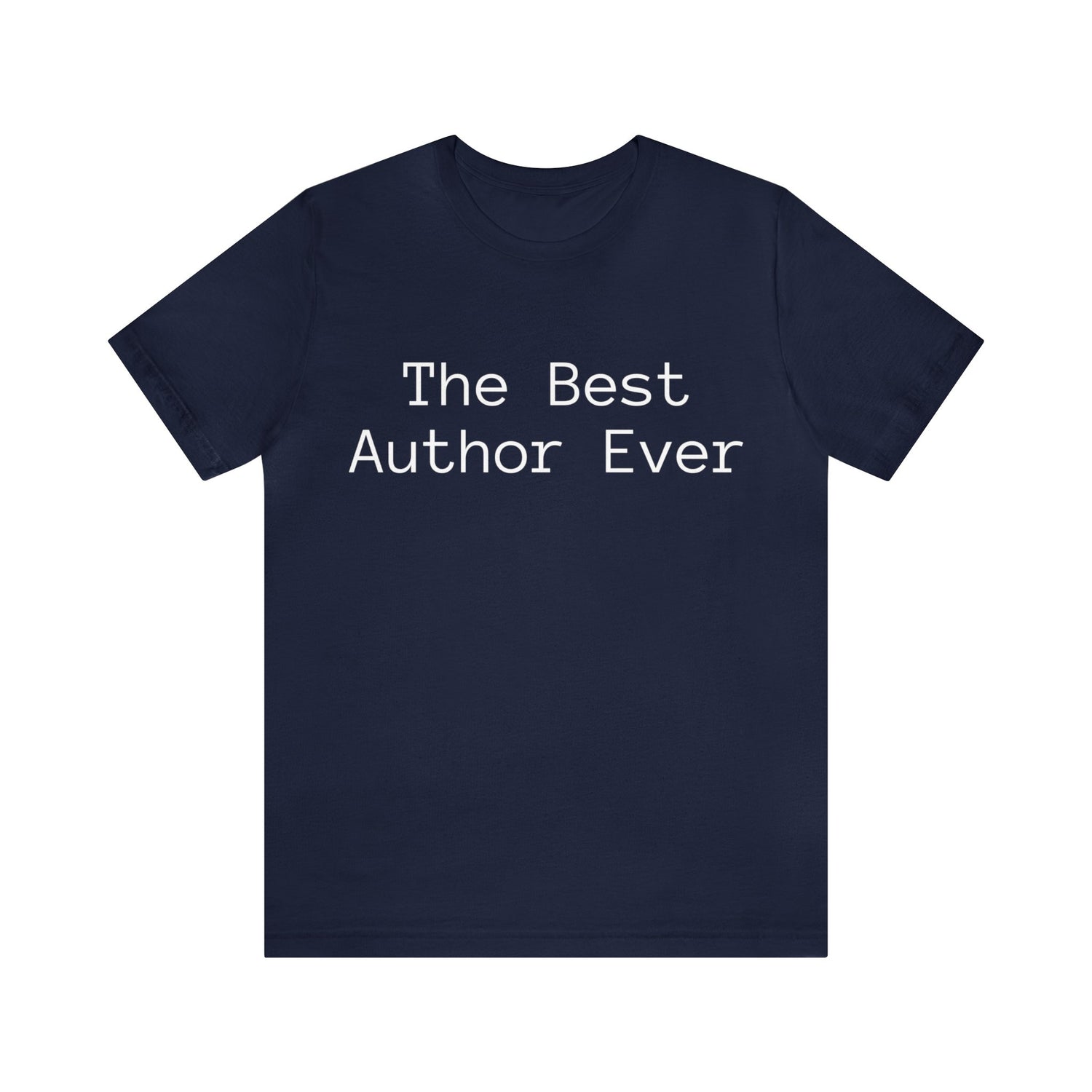 Author T-Shirt | Gift Idea For Authors Navy T-Shirt Petrova Designs