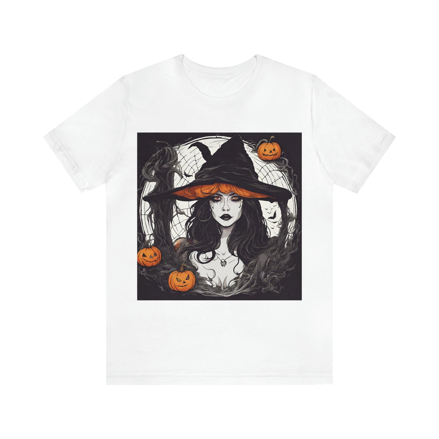 Halloween Witch T-Shirt | Halloween Gift Ideas White T-Shirt Petrova Designs