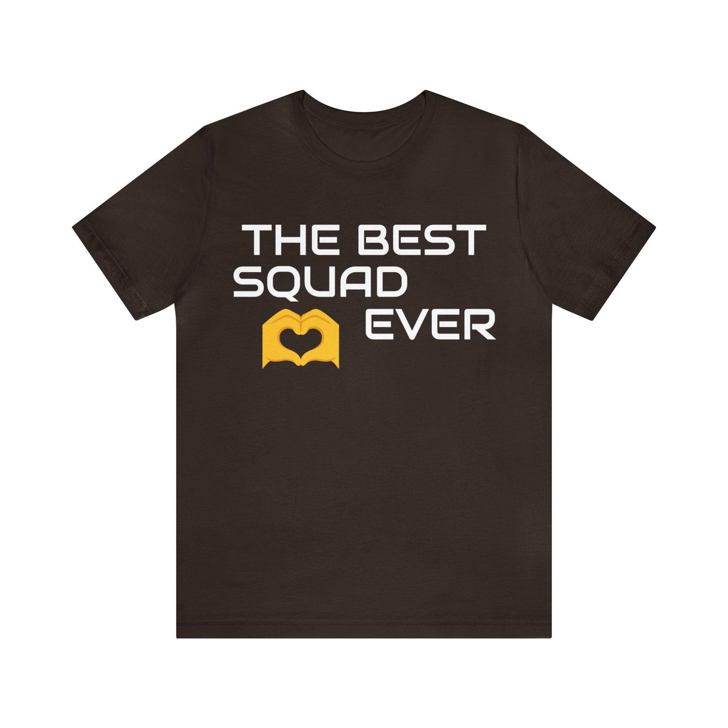 Friendship T-Shirt | Gift Idea for Friends | Squad Tee Brown T-Shirt Petrova Designs