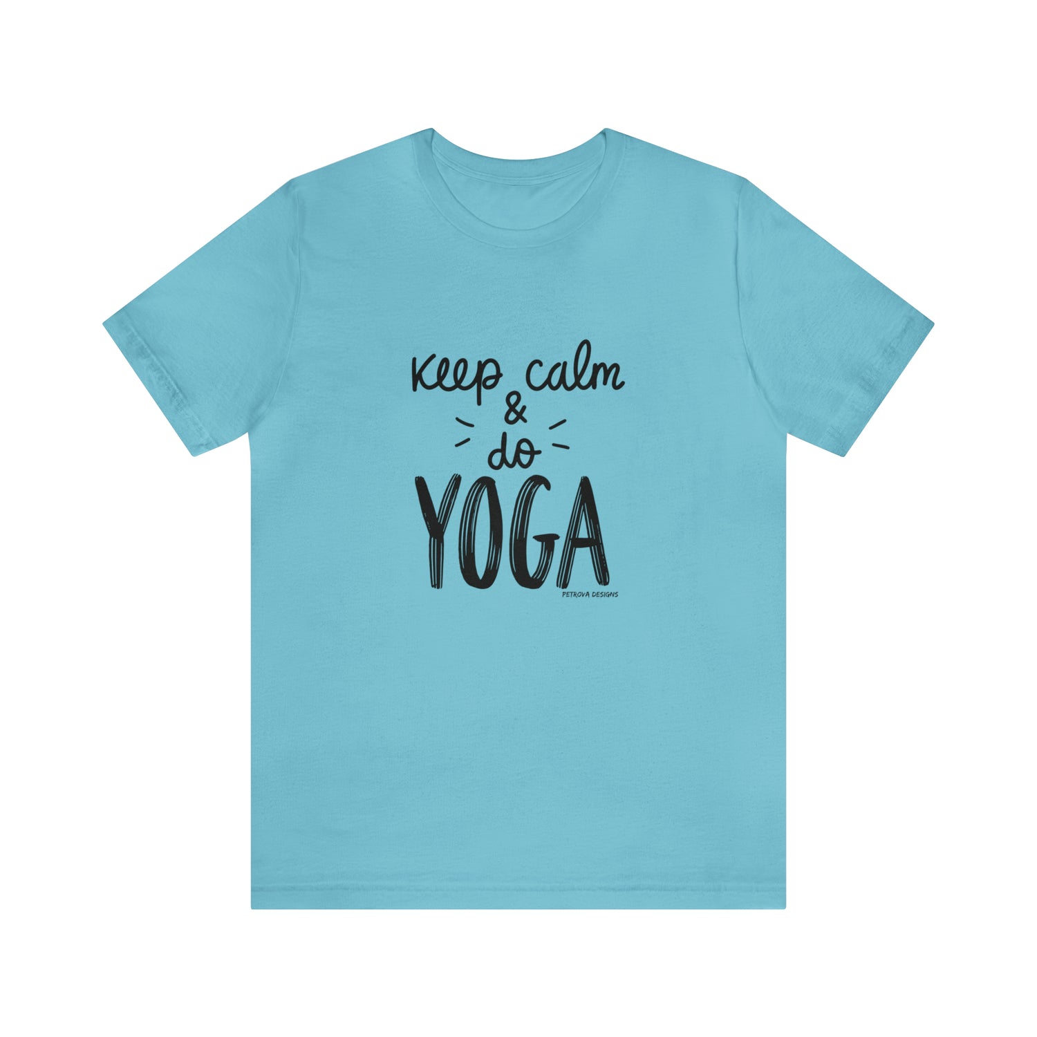 Yoga Theme T-Shirt | For Yoga Lovers T-Shirt Petrova Designs