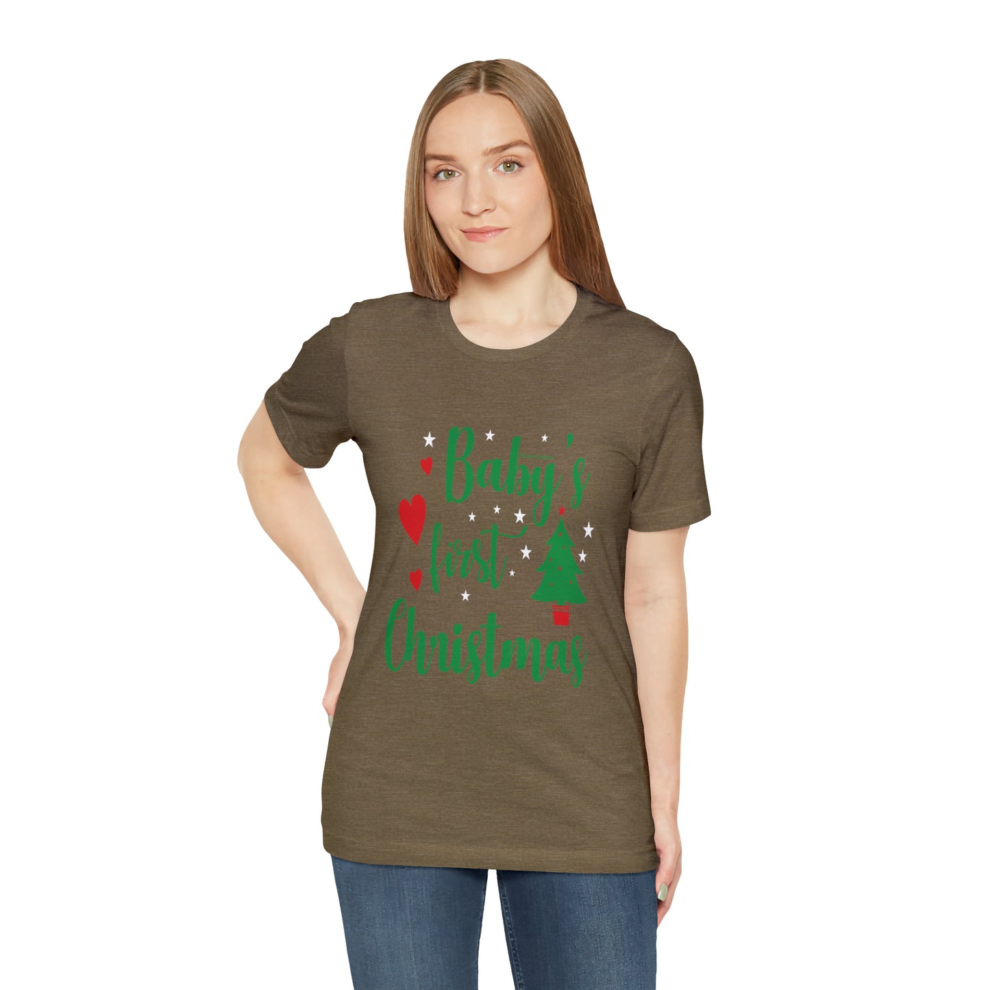 T-Shirt Tshirt Design Gift for Friend and Family Short Sleeved Shirt Christmas Petrova Designs