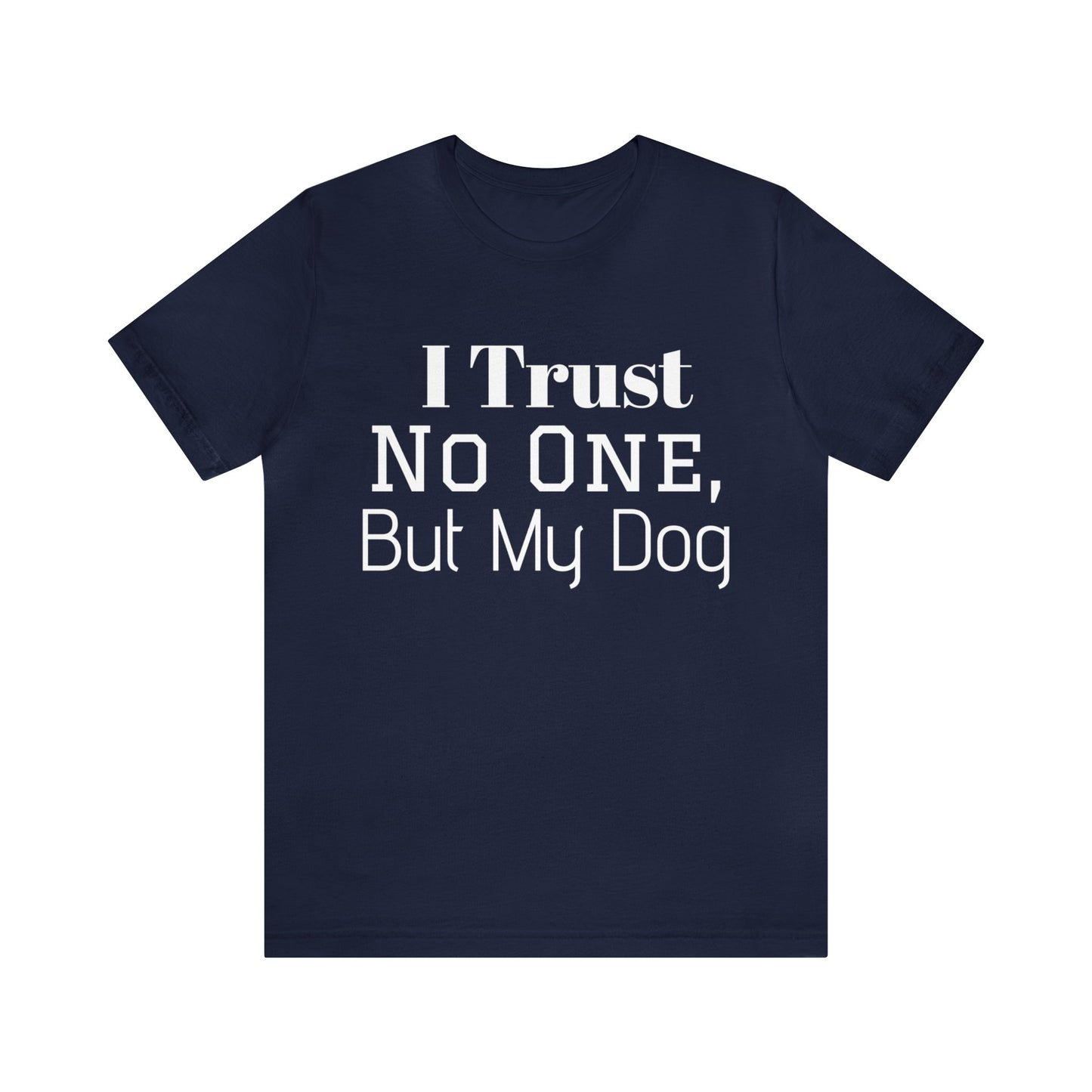 Dog Owner Funny Tee Gift Idea Navy T-Shirt Petrova Designs