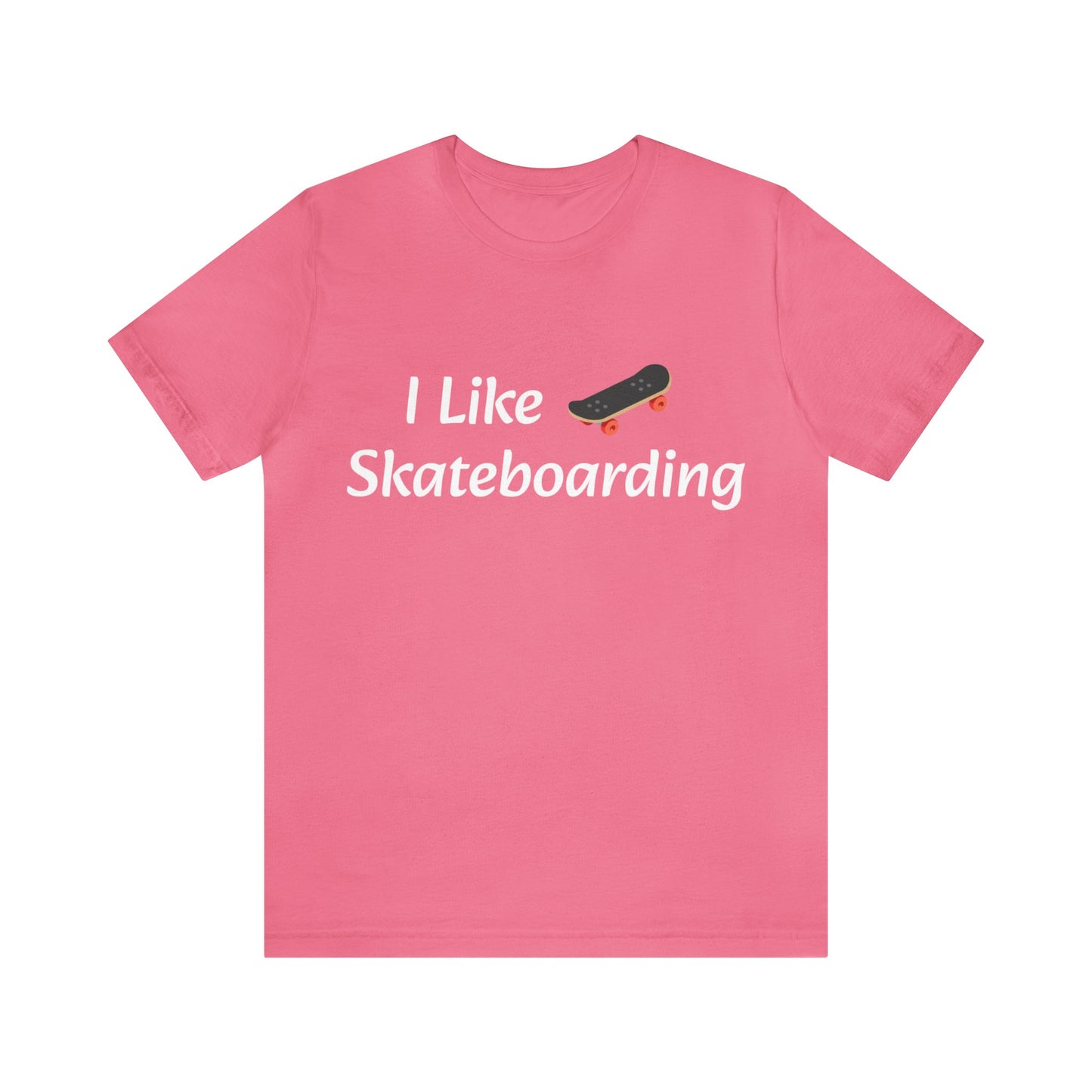 Skateboarder T-Shirt | Skateboarder Gift Ideas | For Skateboarding Hobby Charity Pink T-Shirt Petrova Designs