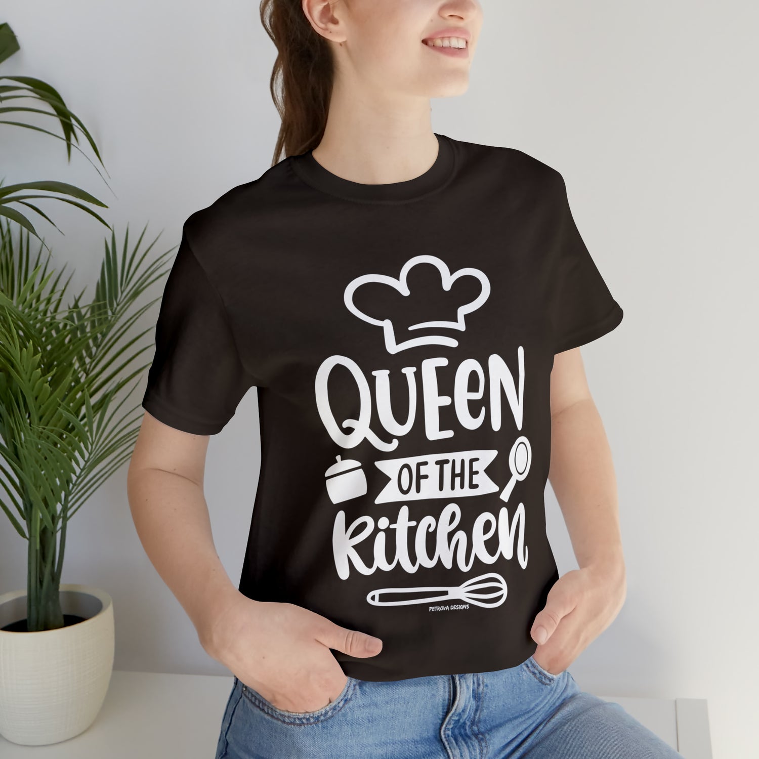 Foodie T-Shirt | For Cooking Lover | Chef Tee Brown T-Shirt Petrova Designs