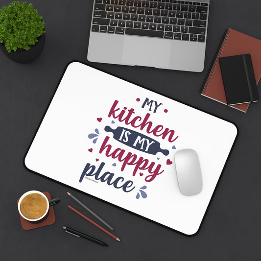 Cook Desk Mat | Cooking and Chef Enthusiasts (12" × 18" - multiple background colors) Home Decor Petrova Designs