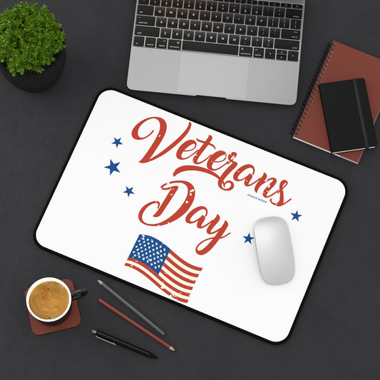 Home Decor Desk Decorating Computer Desk Mat for Desk Organization and Desk Aesthetic Decor Veterans day Petrova Designs