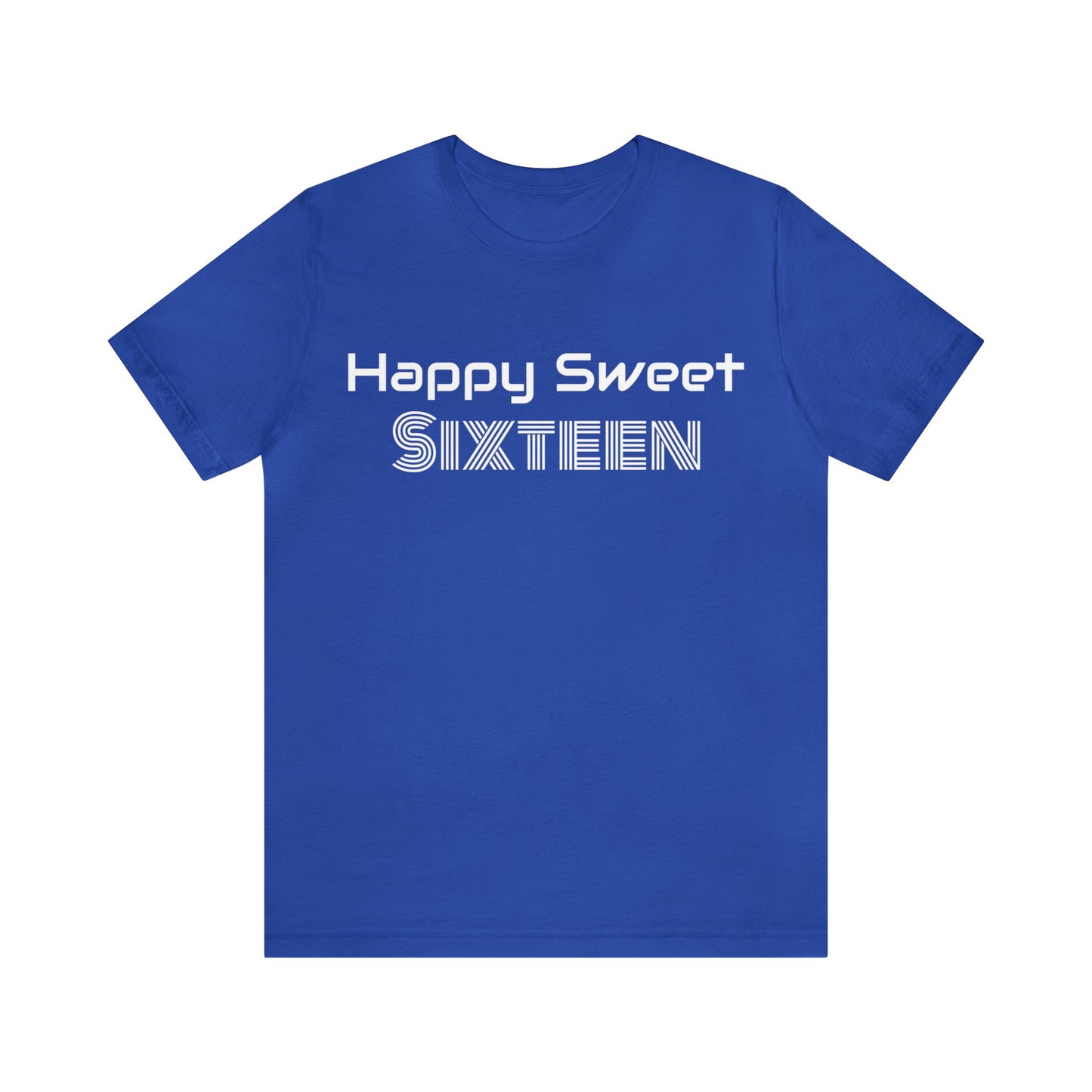 Sweet 16 T-Shirt | Sweet Sixteen True Royal T-Shirt Petrova Designs