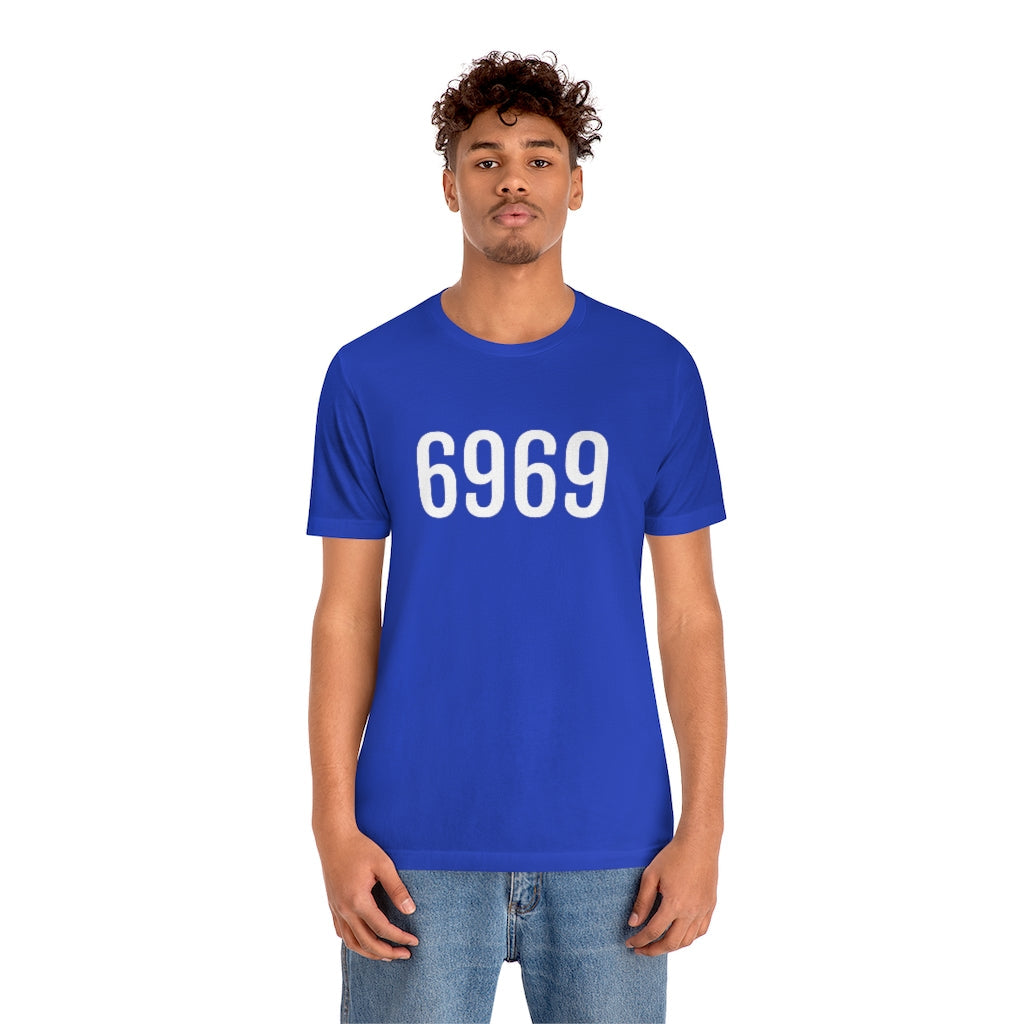 T-Shirt 6969 T-Shirt Angel Number Tee Shirt with Numbers On Them for Numbered Outfit Petrova Designs