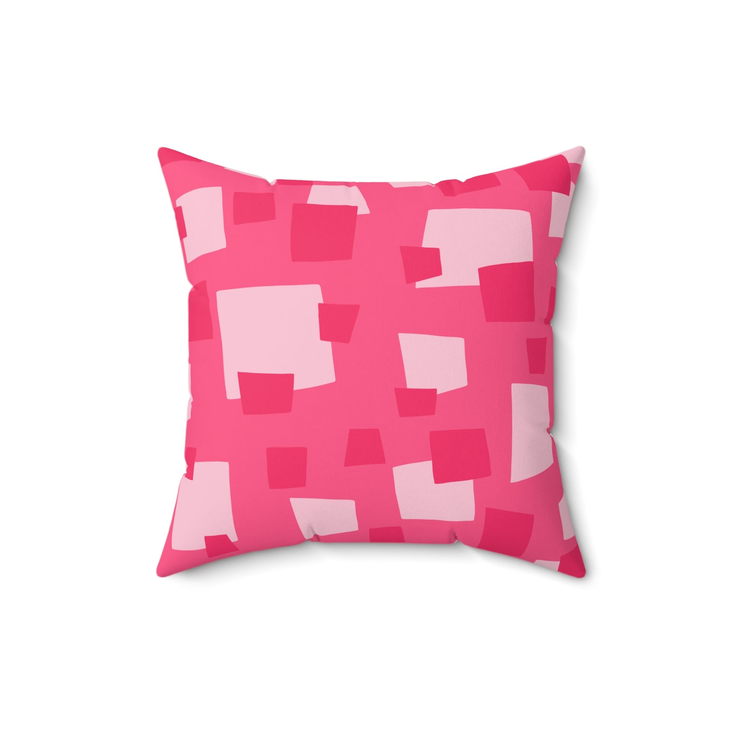 Home Decor Throw Pillows Decor for Couch and Bed Sofa Accent Pillows Living Room Throw Pillow Pink Printify