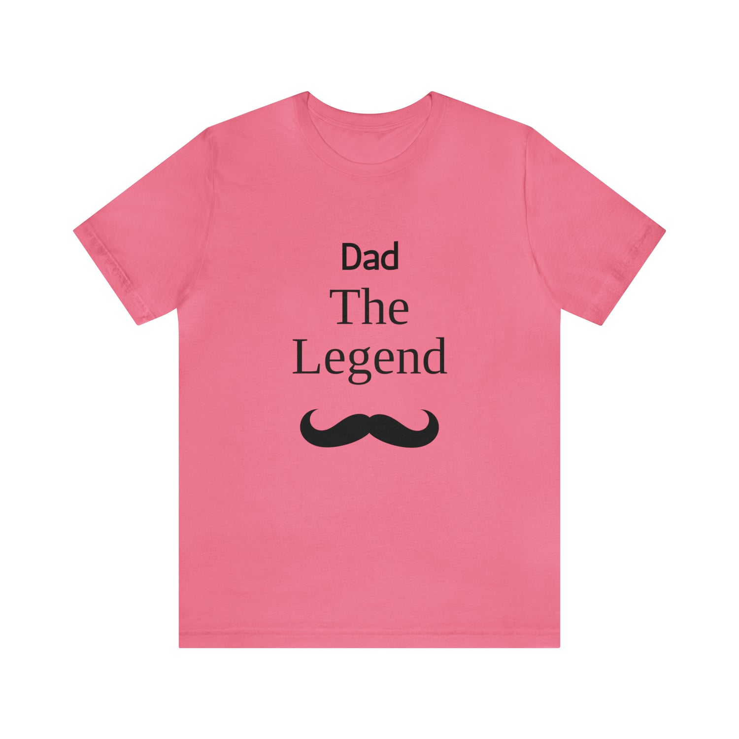 Father's Day Gift Idea | Father's Day T-Shirt | For Dad Charity Pink T-Shirt Petrova Designs