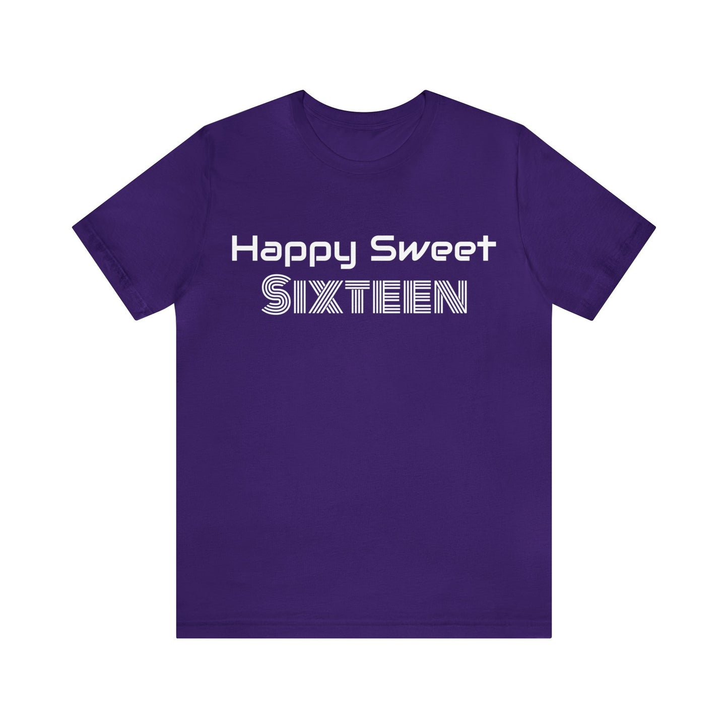 Sweet 16 T-Shirt | Sweet Sixteen Team Purple T-Shirt Petrova Designs