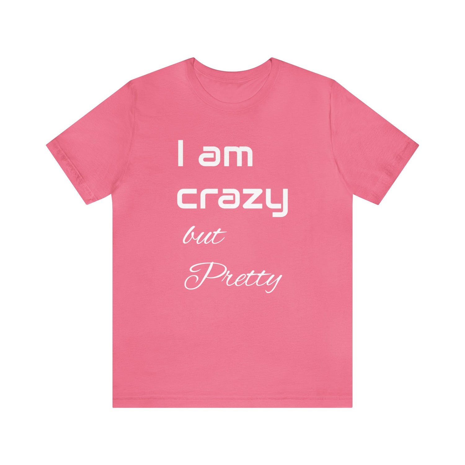 Cool Phrase T-Shirt Charity Pink T-Shirt Petrova Designs