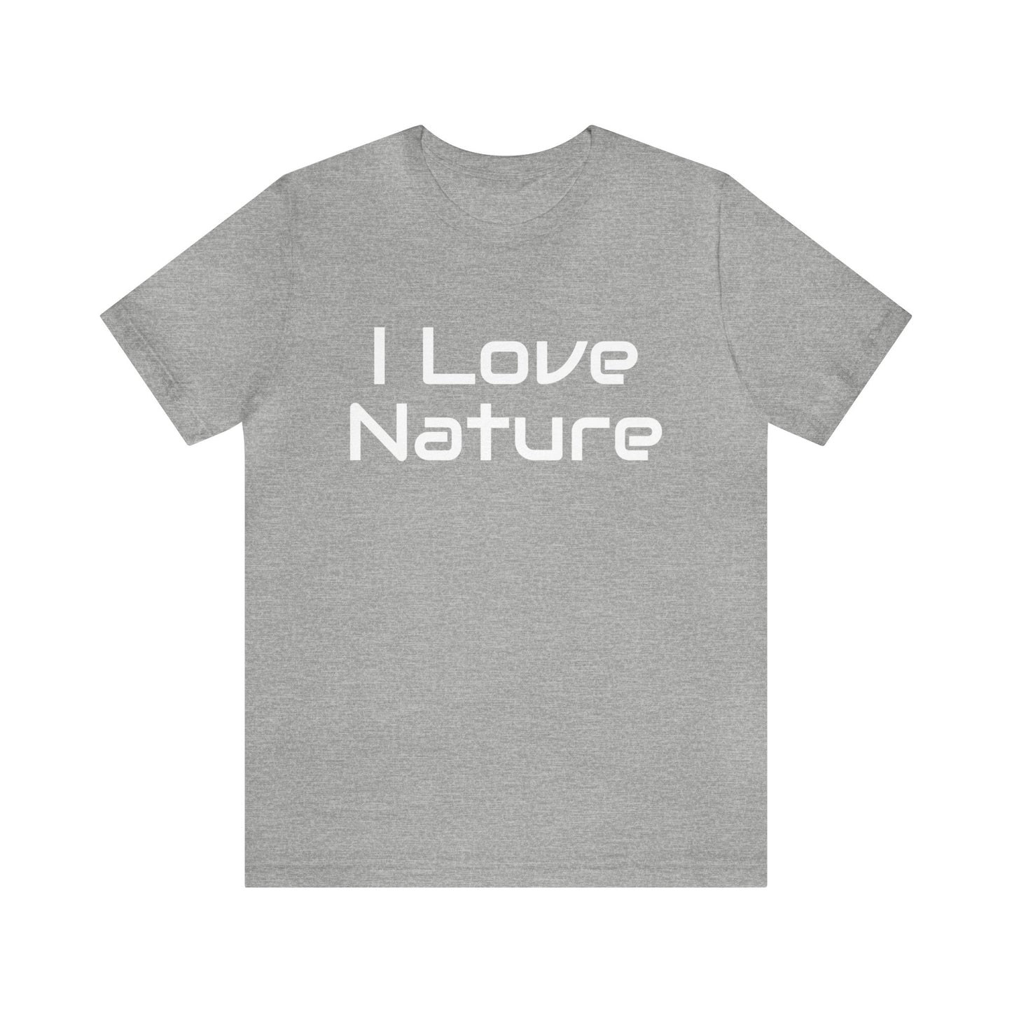 Nature T-Shirt | For Nature Lovers Athletic Heather T-Shirt Petrova Designs