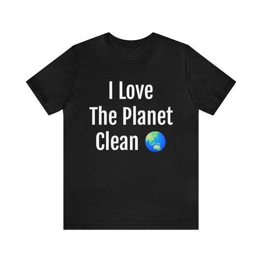 Black T-Shirt Earth Day Shirt Tshirt Design Gift for Friend and Family Short Sleeved Shirt Petrova Designs