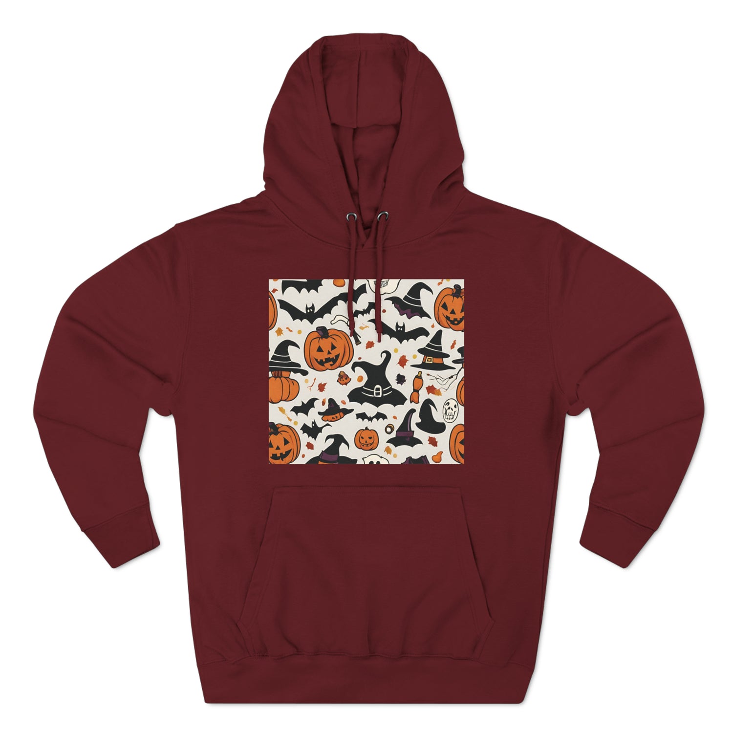 Burgundy Hoodie Hoodie Halloween Sweatshirt for Spooky Hoodies Outfits this Fall Petrova Designs