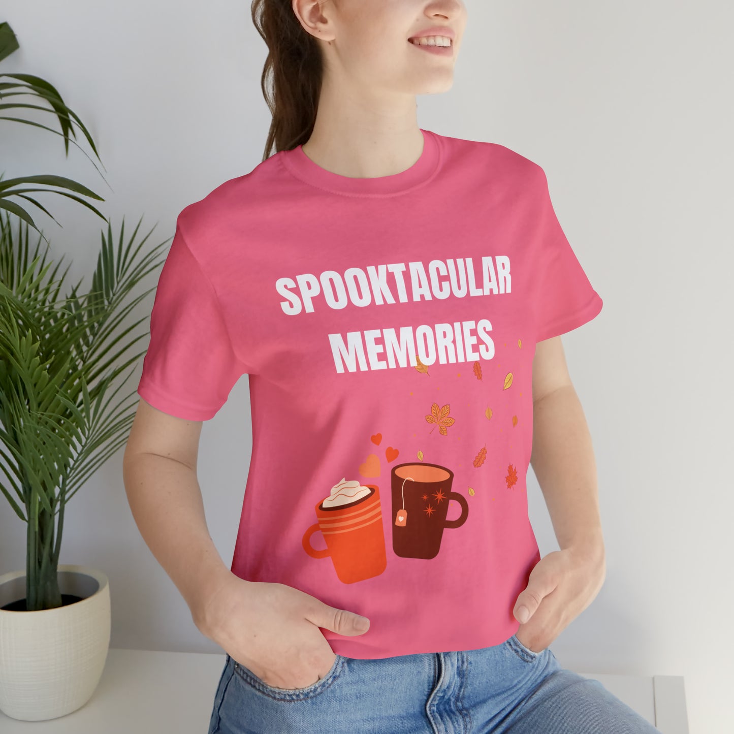 Fall Season T-Shirt | For Autumn Lovers Charity Pink T-Shirt Petrova Designs