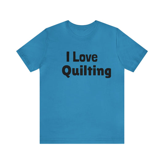 Quilter T-Shirt | Quilter Gift Idea Aqua T-Shirt Petrova Designs