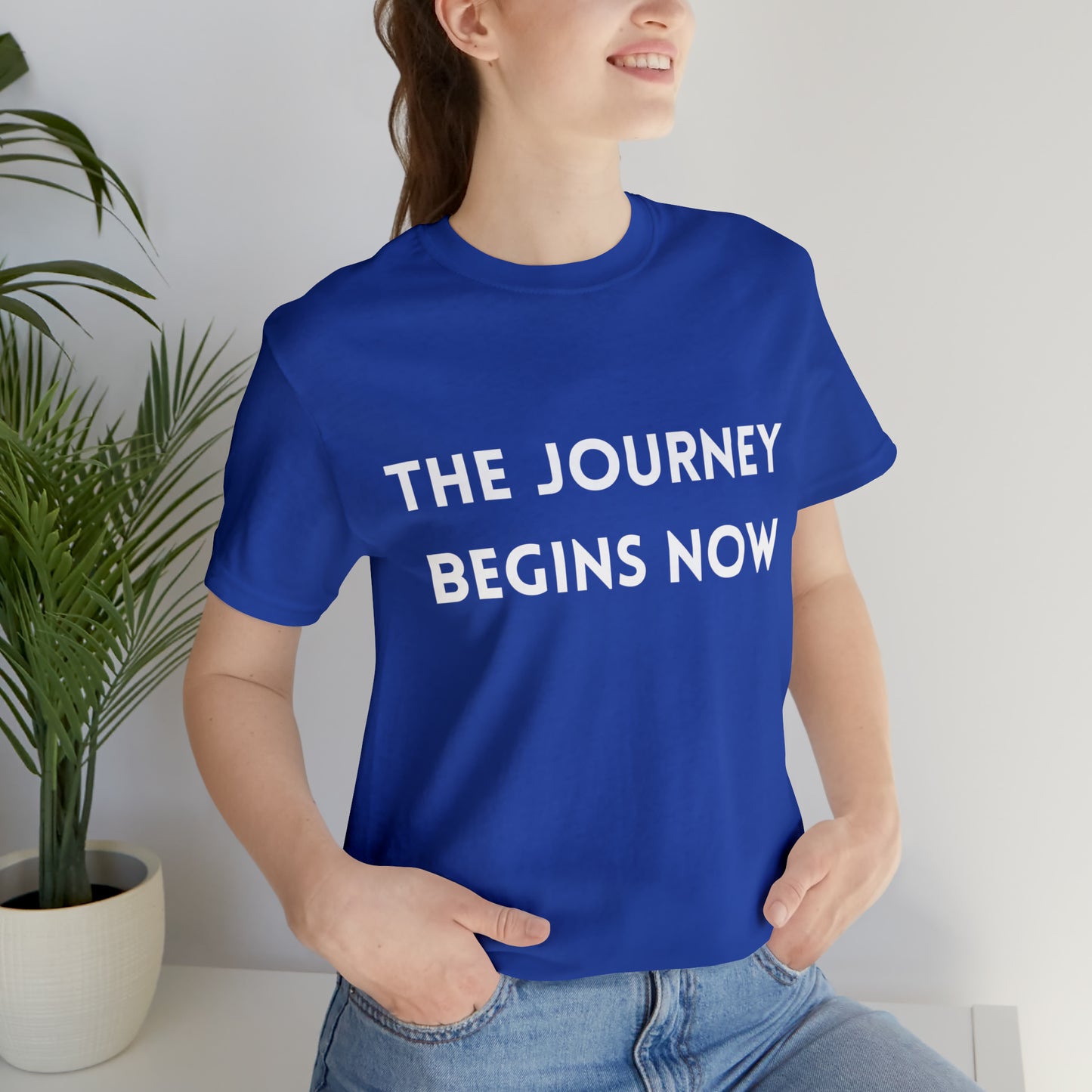 Journey T-Shirt | For New Beginnings True Royal T-Shirt Petrova Designs