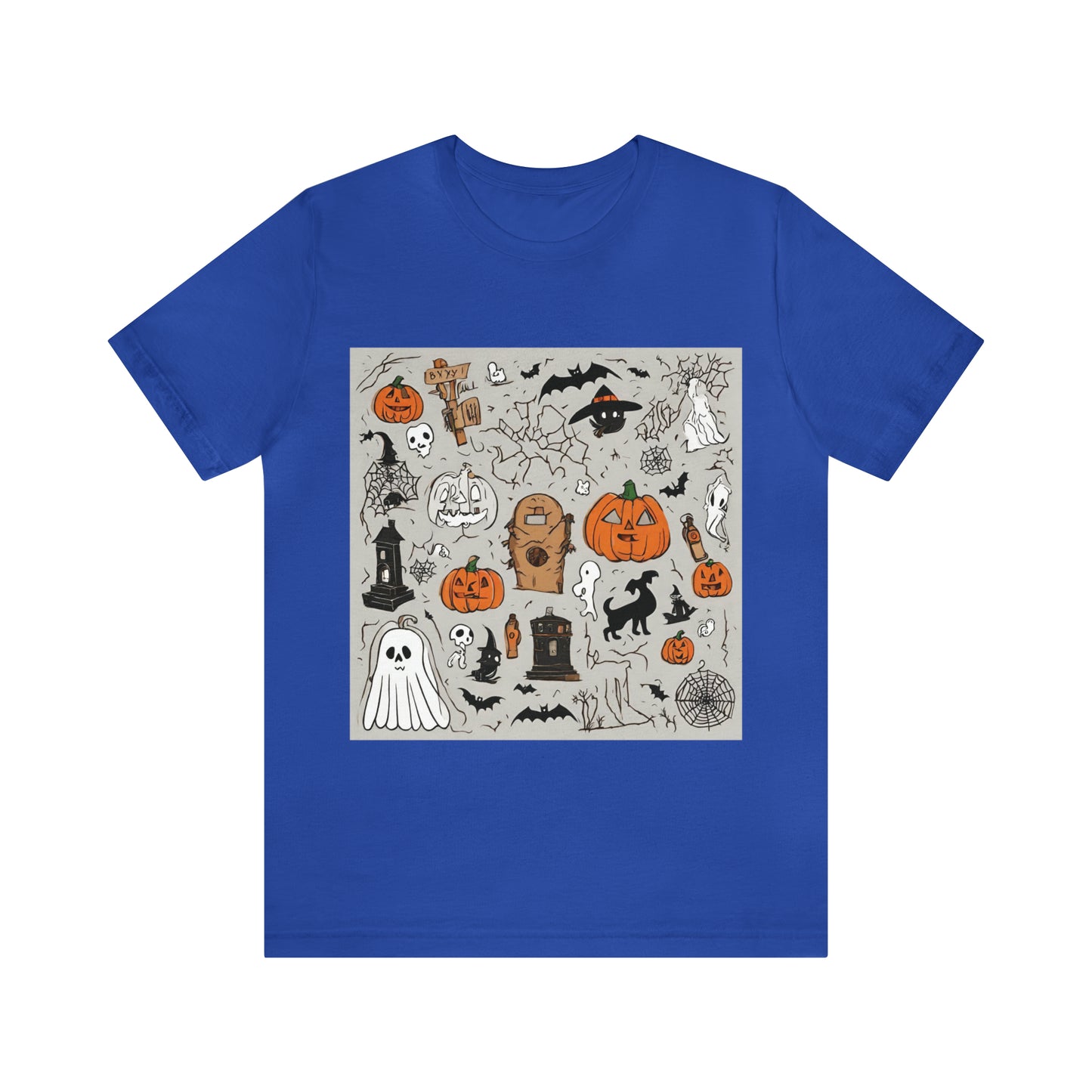 Halloween Spooky T-Shirt | Halloween Gift Ideas True Royal T-Shirt Petrova Designs