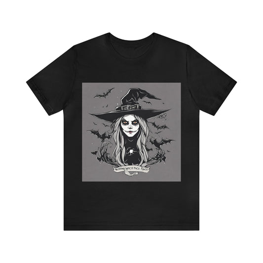 Witch T-Shirt | Halloween Gift Ideas Black T-Shirt Petrova Designs