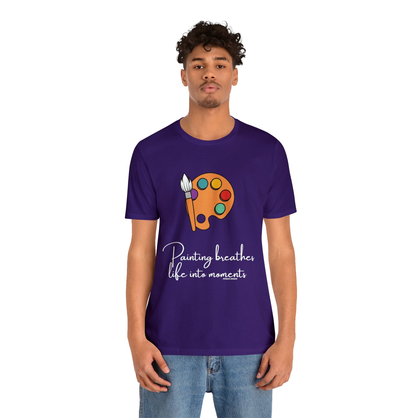 Painter Tee | Painter Gift Idea T-Shirt Team Purple T-Shirt Petrova Designs