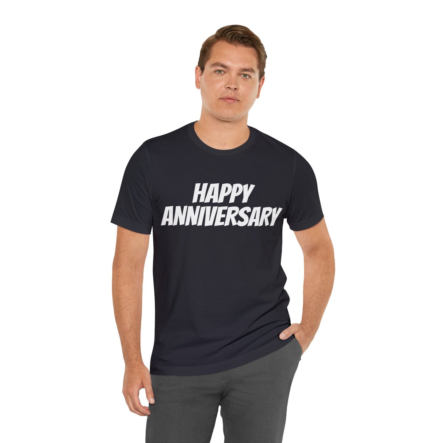 T-Shirt Anniversary Text Shirt for Men & Women Black Bella Canvas Shirts for Tshirt Outfit Aesthetic Petrova Designs