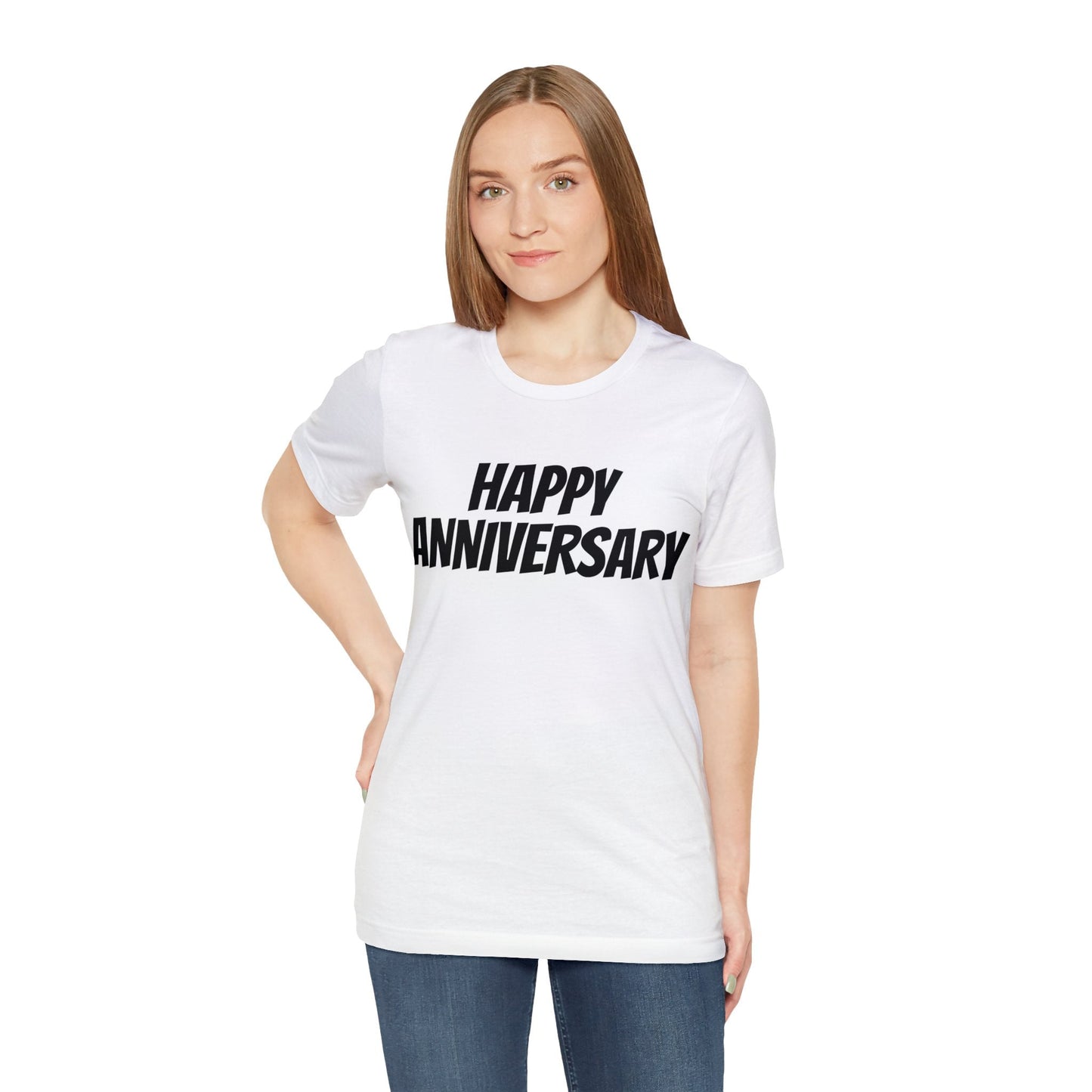 T-Shirt Anniversary Text Shirt for Men & Women Black Bella Canvas Shirts for Tshirt Outfit Aesthetic Petrova Designs