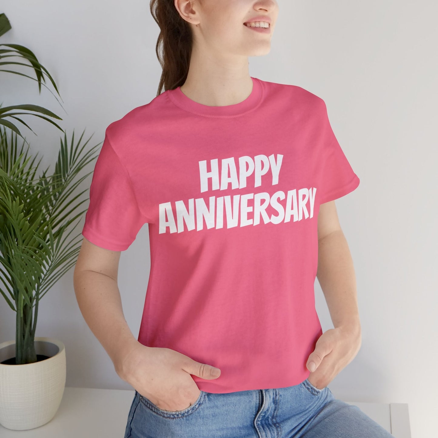 T-Shirt Anniversary Text Shirt for Men & Women Black Bella Canvas Shirts for Tshirt Outfit Aesthetic Petrova Designs