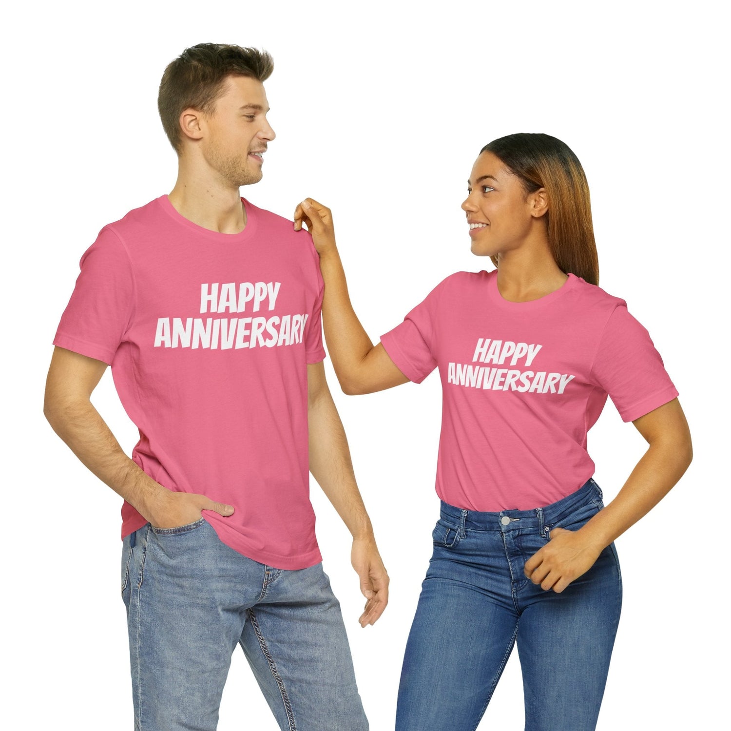 T-Shirt Anniversary Text Shirt for Men & Women Black Bella Canvas Shirts for Tshirt Outfit Aesthetic Petrova Designs