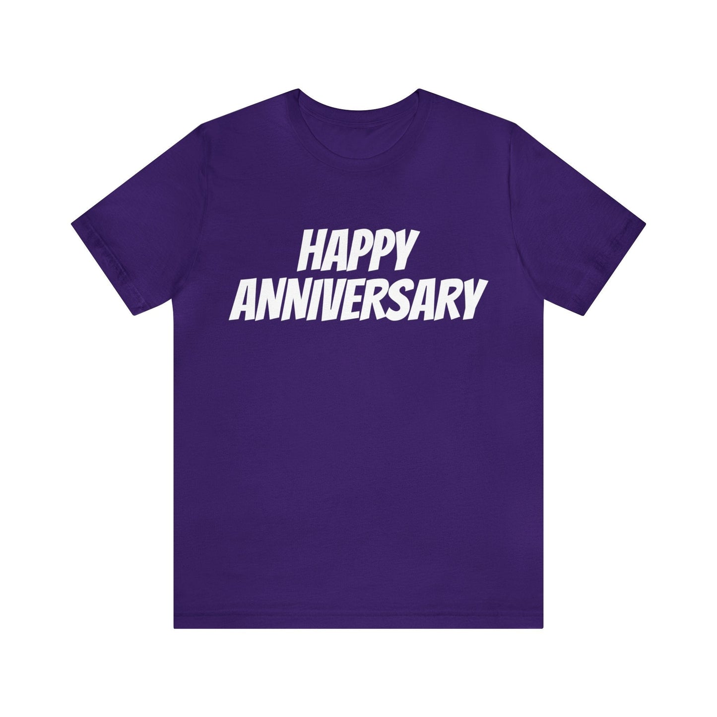 Team Purple T-Shirt Anniversary Text Shirt for Men & Women Black Bella Canvas Shirts for Tshirt Outfit Aesthetic Petrova Designs