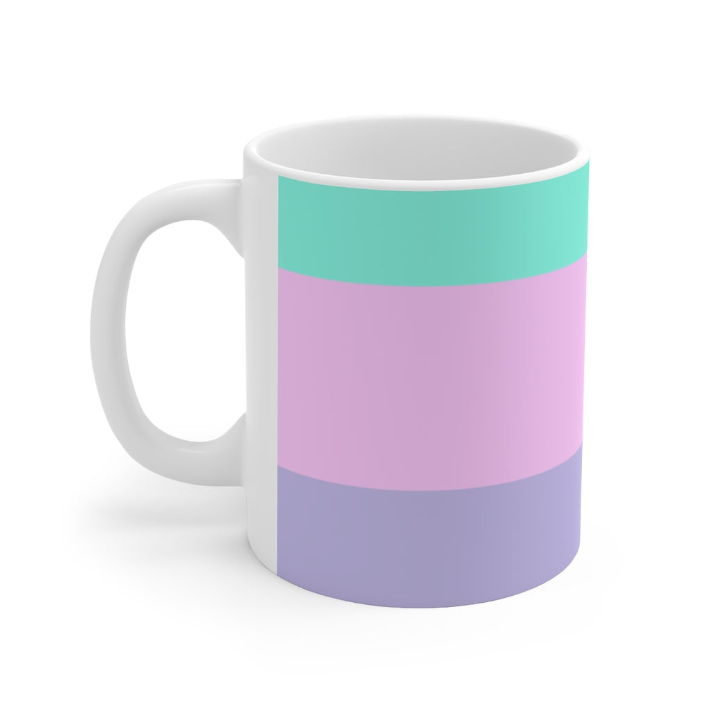 Mug Coffee Mugs Your Ceramic Mug Drinkware In Pink Purple Green Petrova Designs