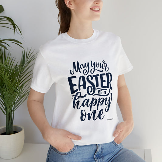 White T-Shirt Easter Graphic Tees for Men and Women Graphic Tee Shirts for Black Tshirt Outfits Petrova Designs